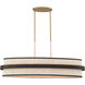 Harbor Wrap Island Light Ceiling Light in Legacy Brass and Dark Bronze