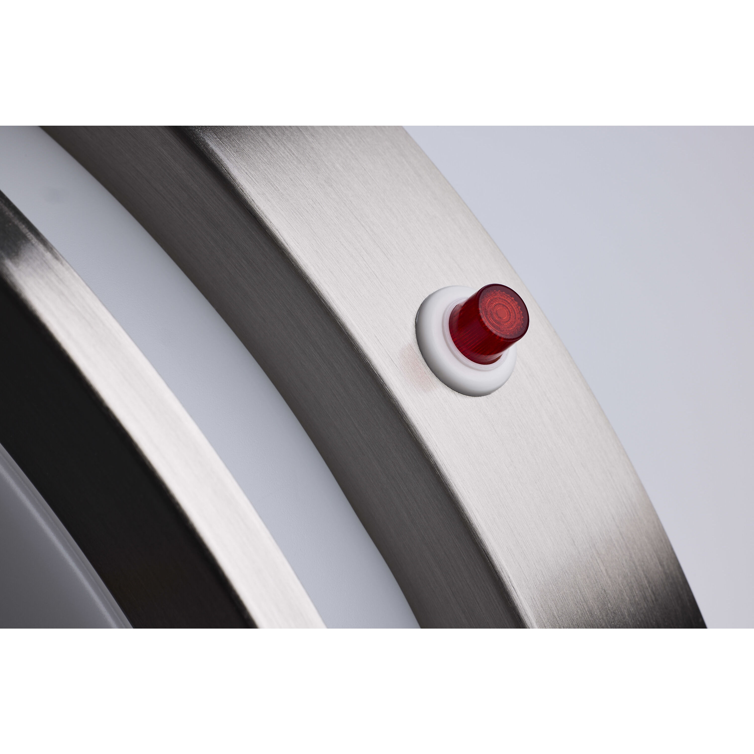 Glamour LED 13 inch Brushed Nickel Flush Ceiling Light