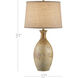Stellata 31 inch 150 watt Ochre Table Lamp Portable Light