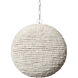 Theta 15.5 inch White Washed Pendant Light Ceiling Light