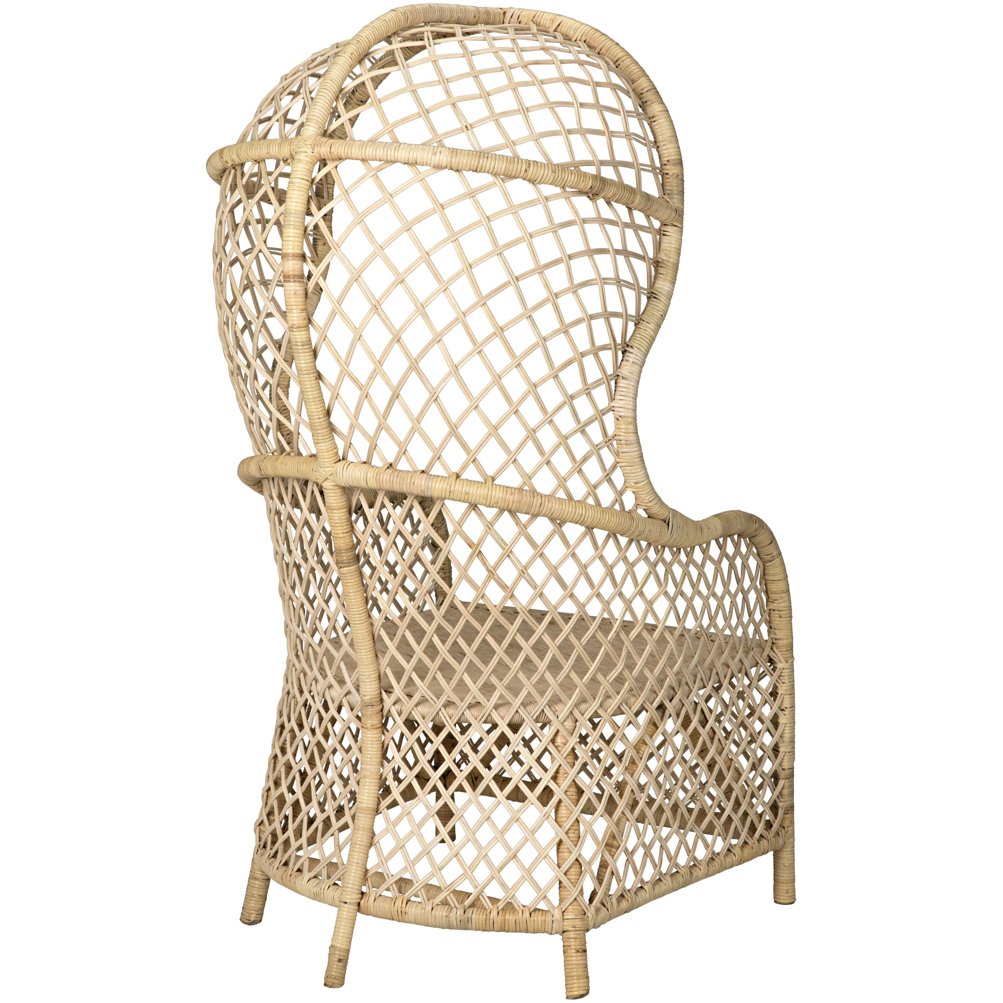 Gigi Clear Coat Flat Occasional Chair