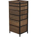 Seoul 26 X 24 inch Dark Walnut Consoles, Tallboy
