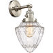 Franklin Restoration Bullet 1 Light 7 inch Brushed Satin Nickel Sconce Wall Light