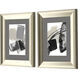 Square Inclinations Square Tendencies Black and Gray Framed Art, Propac
