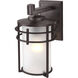 Flex 1 Light 7 inch Oil Rubbed Bronze Outdoor Lantern
