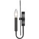Tessa 1 Light 8.5 inch Matte Black Wall Sconce Wall Light