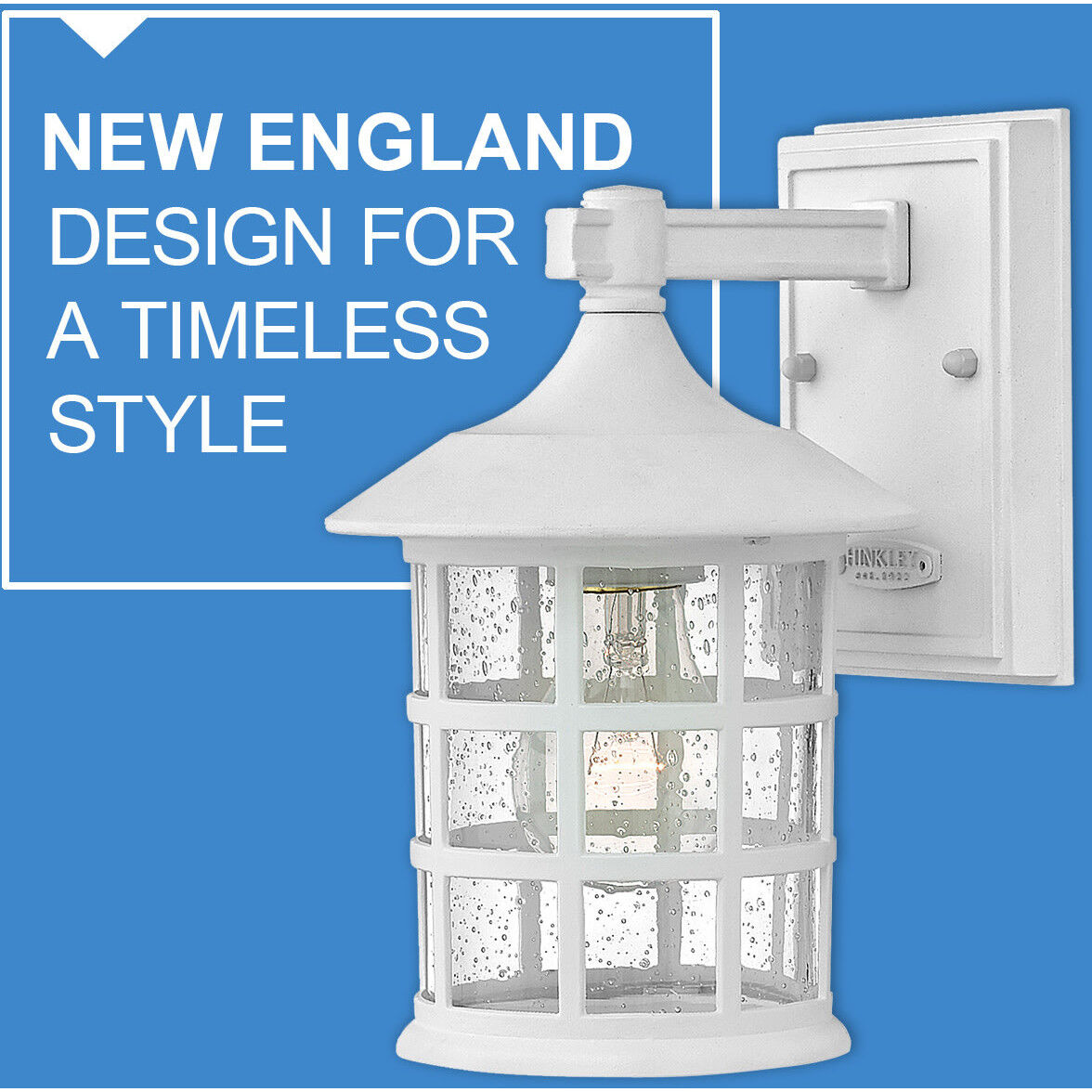 Freeport Coastal Elements Outdoor Wall Mount Lantern in Textured White