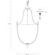 Herndon 3 Light 16 inch Satin Nickel Pendant Ceiling Light, Essentials