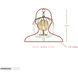 Voliere 1 Light 12.25 inch Havana Gold Wall Sconce Wall Light