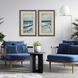 Waterside Green and Blue Framed Art, Propac