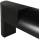 Crafter 75 X 14 inch Matte Black Console