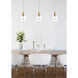 Hana 1 Light 6.5 inch Gold Pendant Ceiling Light