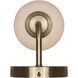 Asher 1 Light 5 inch Gold Wall Fixture Wall Light