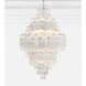 Addis 20 Light 31.5 inch Polished Chrome Chandelier Ceiling Light in Clear