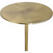 Gimlet 22 X 9 inch Black Marble and Brushed Brass Drink Table
