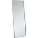Monet 60 X 24 inch Silver Wall Mirror