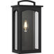 C&M by Chapman & Myers Modesto 1 Light 12.38 inch Textured Black Outdoor Wall Lantern
