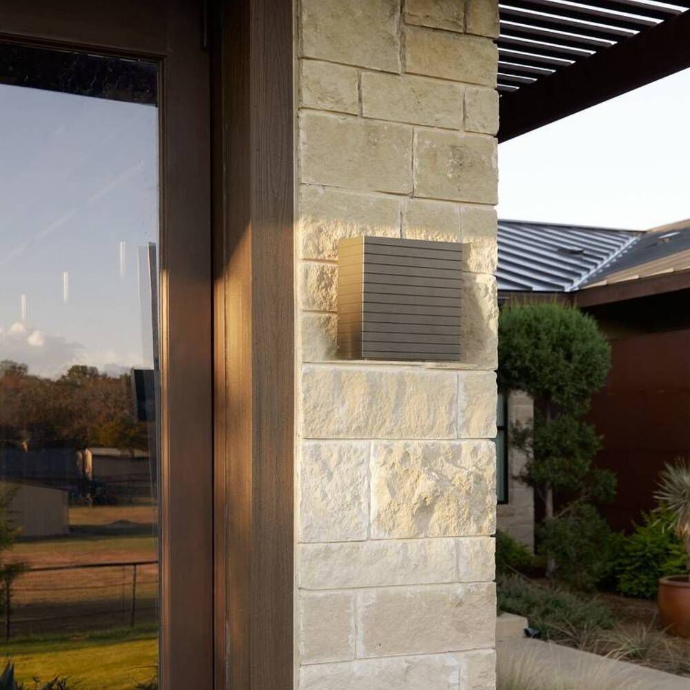 Carter 1 Light 10 inch Aged Iron Outdoor Sconce