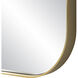 Vesey 36 X 24 inch Champagne Wall Mirror