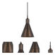 Signature 1 Light 6.13 inch Rust Pendant Set Ceiling Light