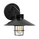 Signature 1 Light 11 inch Black Outdoor Wall Light