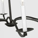 C&M by Chapman & Myers Wellen 6 Light 48 inch Aged Iron Chandelier Ceiling Light