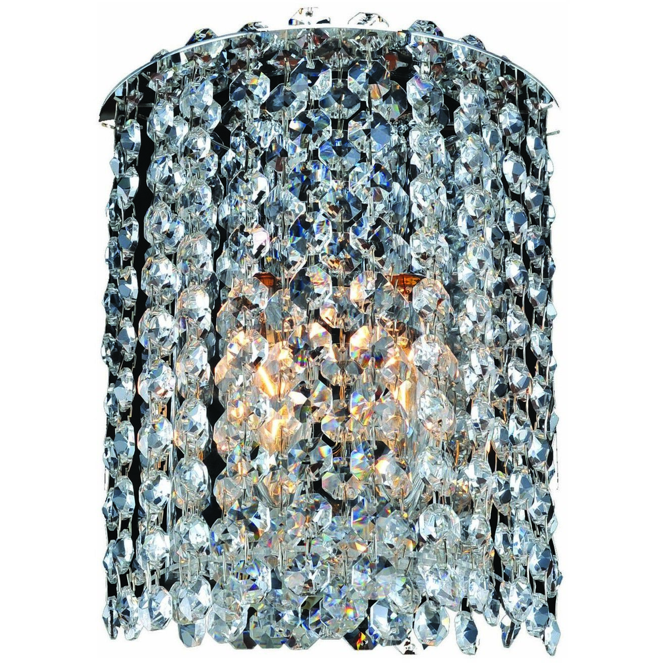 Milieu Metro 2 Light 7 inch Chrome ADA Wall Sconce Wall Light