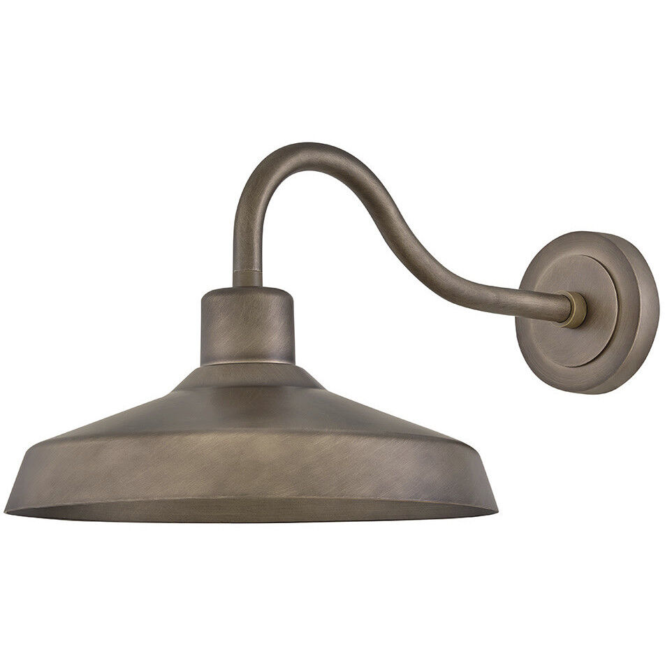 Coastal Elements Forge 1 Light 12.5 inch Burnished Bronze Outdoor Wall Mount Lantern