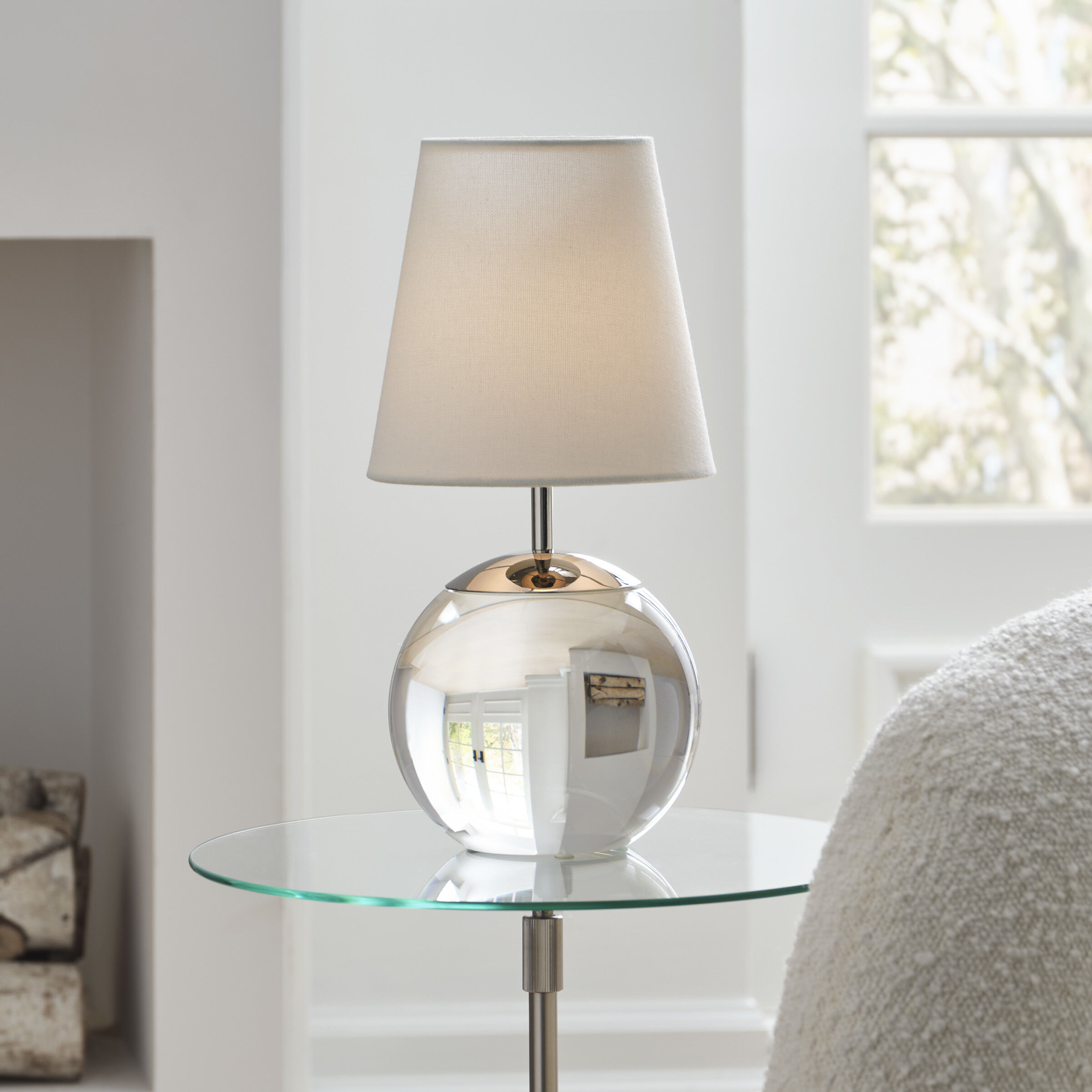 Thomas O'Brien Terri 12 inch 2.00 watt Crystal Cordless Accent Lamp Portable Light