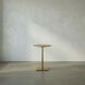 Stiletto 20 X 15 inch Antique Brass Side Table