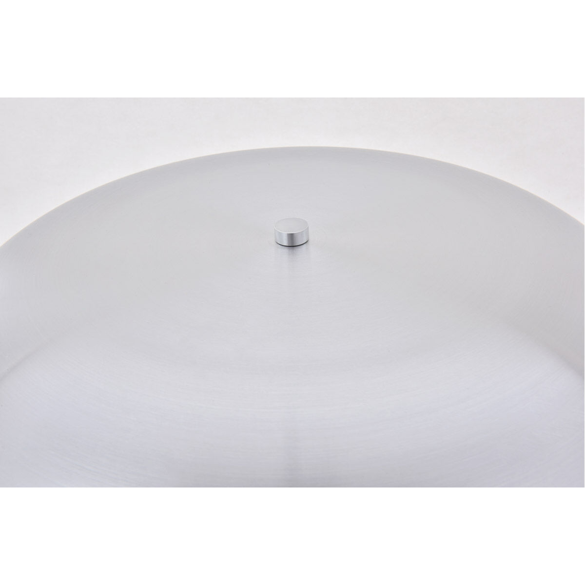 Exemplar 63 inch 40 watt Brushed Nickel and Black with White Marble Floor lamp Portable Light in Burnished Nickel