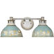 Kinsley Vanity Wall Light in Antique Teal