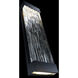 Fathom LED 22 inch Black Outdoor Wall Light in 22in