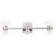 Blake LED 25.5 inch Polished Nickel and Champagne Gold Vanity Light Wall Light
