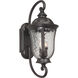 Frances 3 Light 29 inch Oiled Bronze Outdoor Outdoor Wall Mount, Large