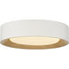 Maddy 13.75 inch Matte White Flush Mount Ceiling Light