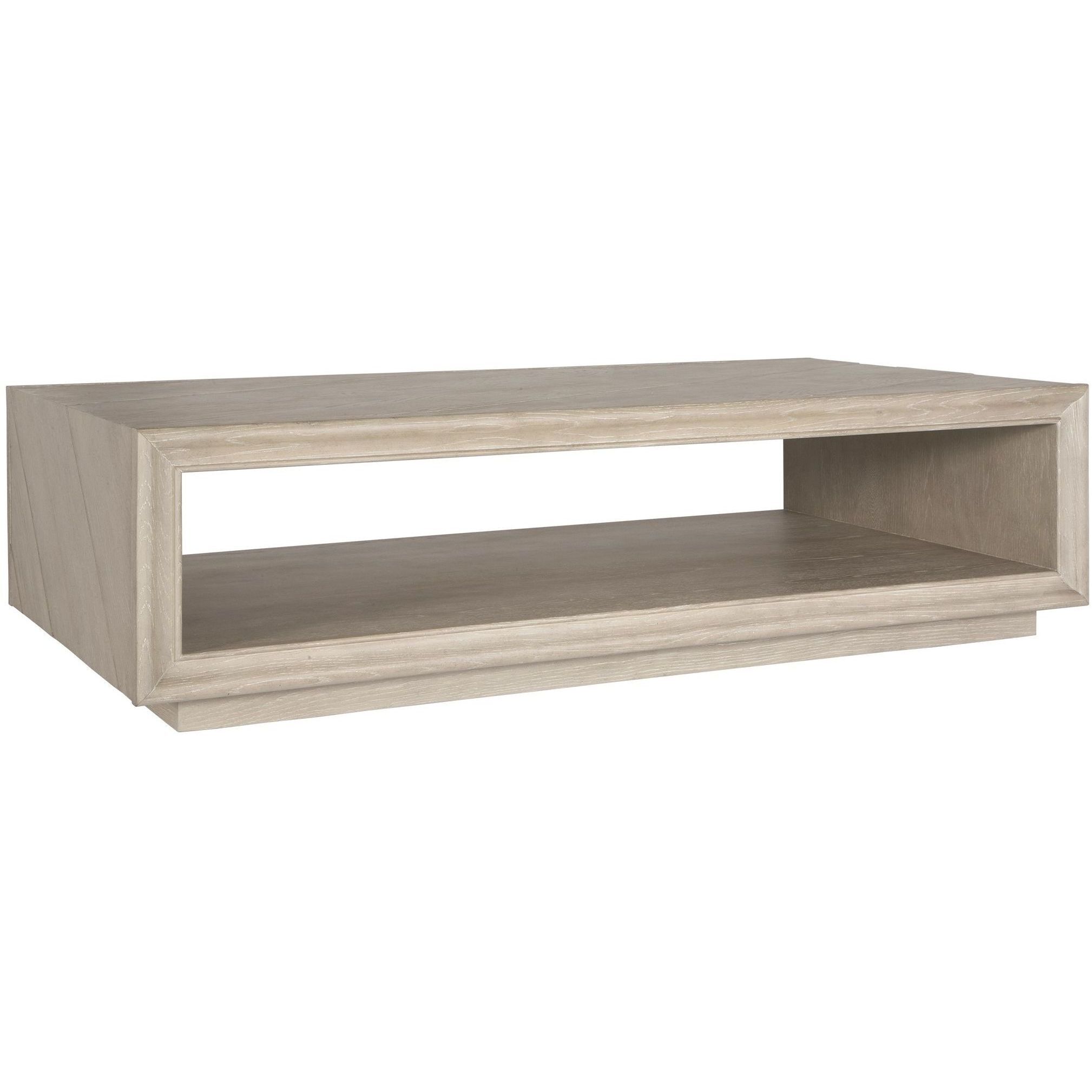 Prism 56 X 15 inch Light Oak Coffee Table