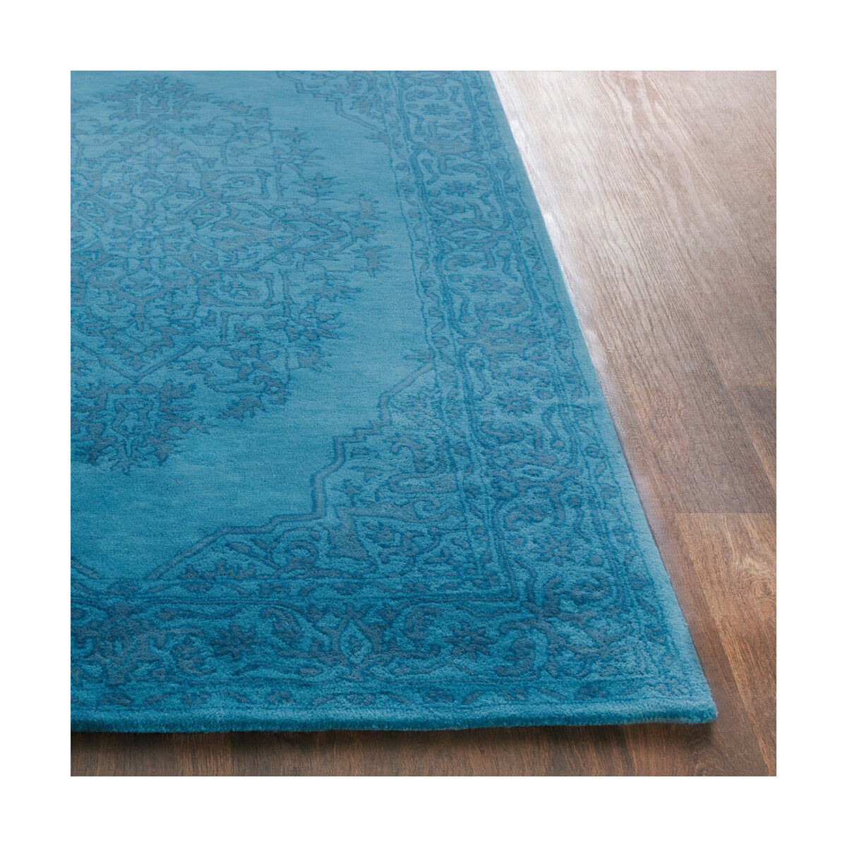 Middleton 72 X 48 inch Aqua Indoor Area Rug, Rectangle