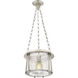 Cape Harbor 1 Light 13 inch Brushed Nickel Pendant Ceiling Light
