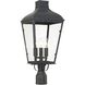 Dumont 3 Light 23 inch Graphite Outdoor Post