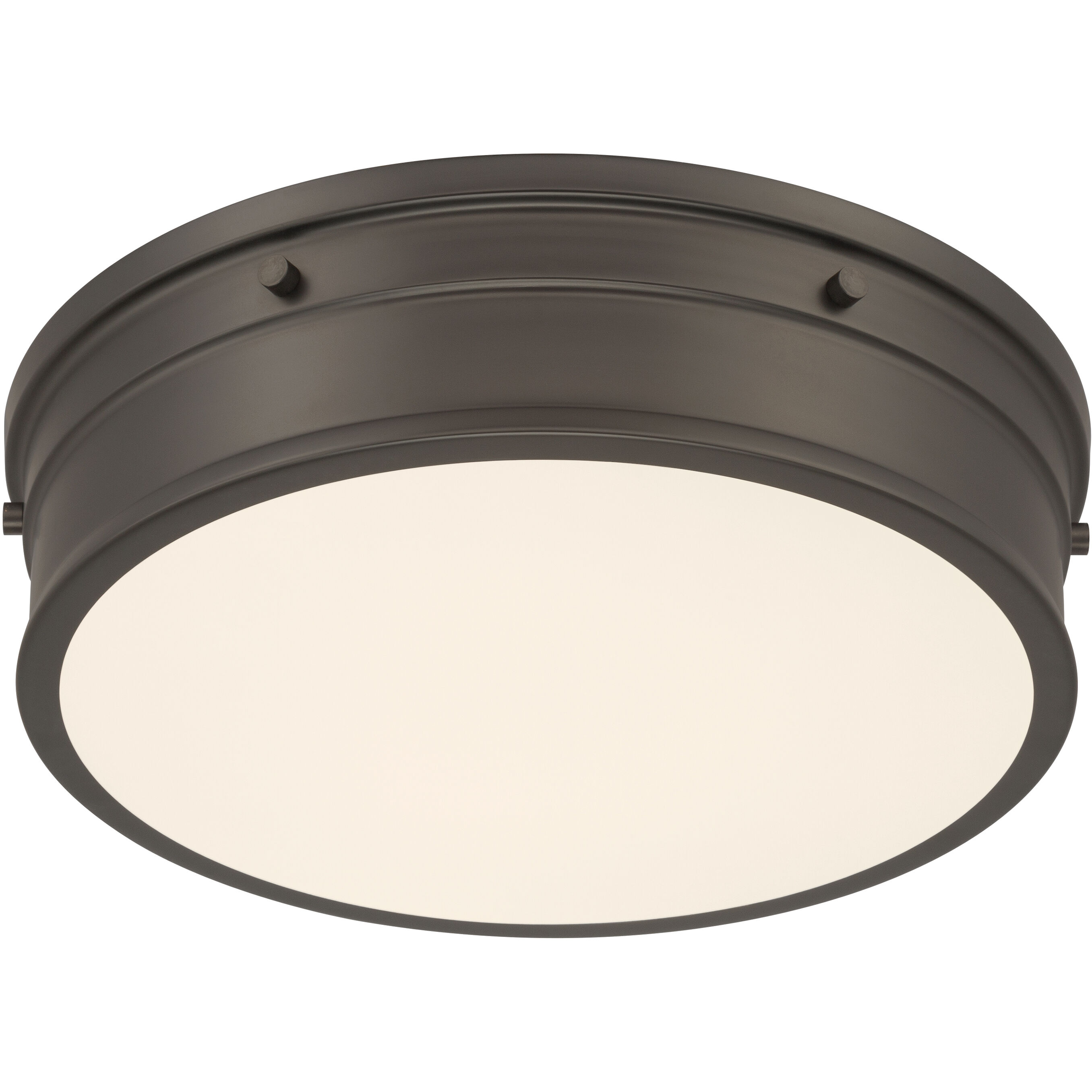 Marnex LED 13 inch Plated Dark Bronze Flush Mount Ceiling Light