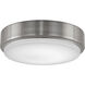 Levon Custom 1 Light Brushed Nickel Fan Light