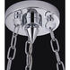 Circolare 5 Light 18 inch Polished Chrome Pendant Ceiling Light