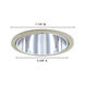 Signature Chrome & Satin Chrome Recessed Lighting Trim