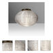 Pape 12 1 Light 11.75 inch Bronze Semi-Flush Mount Ceiling Light