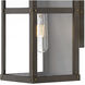 Estate Series Porter LED 13 inch Oil Rubbed Bronze Outdoor Wall Mount Lantern, Extra Small