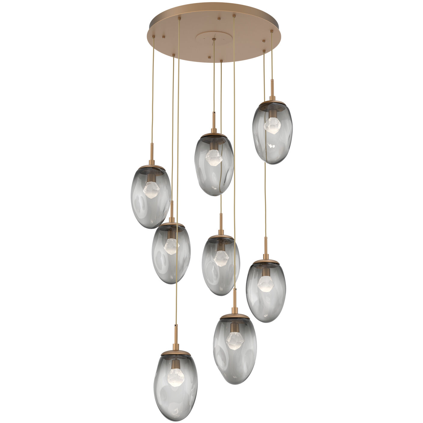 Meteo LED 8 Light Chandelier