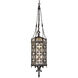 Costa del Sol 4 Light 10 inch Black Outdoor Lantern