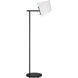 ED Ellen DeGeneres Paerero 56.75 inch 9 watt Aged Iron Task Floor Lamp Portable Light