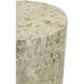 Anita 17.7 inch Gold/Black Accent Stool